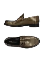 Dolce & Gabbana Loafers In Green