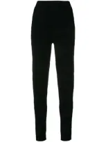 Proenza Schouler Ankle Zip Skinny Trousers In Black