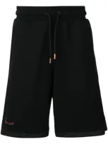 Marcelo Burlon County Of Milan Klassische Joggingshorts In 1093 Black Gold