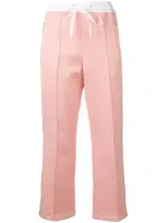 Miu Miu Elasticated Waist Trousers In Pink