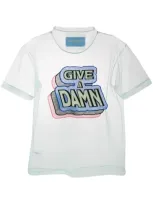 Viktor & Rolf Sheer 'give A Damn' T-shirt In Green