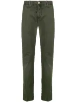 Jacob Cohen Bobby Comfort Chino Trousers In Green