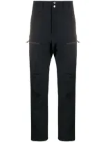 Paul Smith High-rise Flared Cargo Trousers In Blue