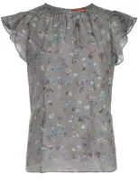 Altuzarra 'namika' Top In Grey