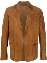 Salvatore Santoro Single-breasted Blazer In Brown