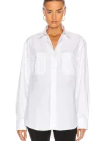 Wardrobe.nyc Oversize Shirt In White