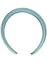 Jennifer Behr Tori Silk Headband In Blue