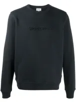 Woolrich Embossed Logo Sweatshirt In Blue