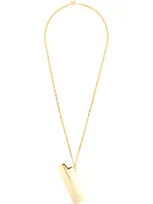 Ambush Lighter Case Pendant Necklace In Gold