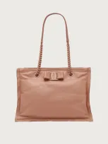 Ferragamo Damen Totebag Viva Bow (s) In Rosa