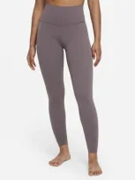 Nike Yoga Dri-fit Luxe Women's High-waisted 7/8 Infinalon Leggings In Violet Ore,purple Smoke