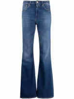 Closed Rawlin Flare Leg Jeans In Dark Blue