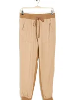 Splendid Boardwalk Camo Print Joggers In Light Camel