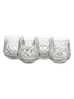 Waterford 4-piece Lismore Old Fashion Glasses In Old Fashioned Glasses