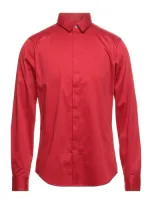 Armani Exchange Shirts In Red