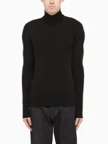 Bottega Veneta Black Turtleneck Pullover