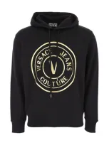 Versace Metallic Emblem Hoodie