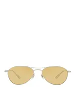 Oliver Peoples Ov1245st Silver Unisex Sunglasses