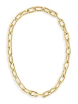 Roberto Coin 18k Gold Paperclip Necklace In Yellow Gold