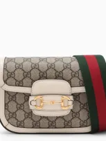 Gucci White Horsebit 1955 Mini Bag