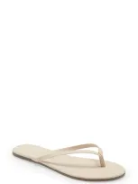 Tkees Foundations Matte Flip Flop In White