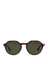 Persol Po3255s Red Unisex Sunglasses - Atterley In Green