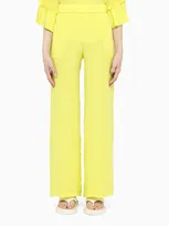 P.a.r.o.s.h Yellow Palazzo Trousers