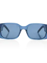 Dior Wil S2u Sunglasses In Shiny Blue / Blue