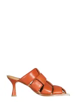 Miista Mule Mayte Brick Sandals In Buff