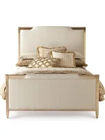 Caracole Nite In Shining Armor King Bed In Ivory