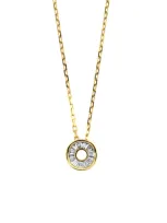 Bony Levy Circle Of Life Diamond Pendant Necklace In 18k Yellow Gold