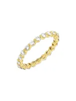 Bony Levy Liora Diamond Eternity Ring In 18k Yellow Gold