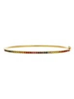 Bony Levy Iris Rainbow Bangle In 18k Yellow Gold