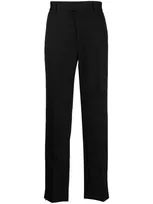 Represent Straight-leg Wool Trousers In Black