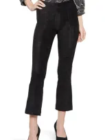 Nydj Pull-on Ankle Slim Bootcut Faux Suede Pants In Langley