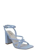 Naked Feet Mood Ankle Strap Sandal In Light Blue