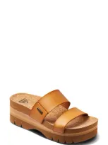 Reef Vista Hi Platform Slide Sandal In Natural