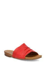 Miz Mooz Aria Slide Sandal In Red