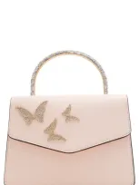 Aldo Celissaax Faux Leather Top Handle Bag In Pink