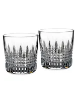 Waterford Lismore Diamond Tumblers, Set Of 2 In Neutral