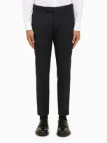 Pt Torino Blue Regular Trousers