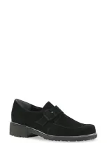 Munro Winslow Monk Strap Loafer In Black