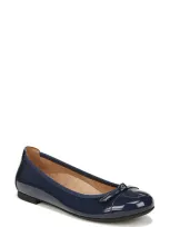 Vionic Amorie Cap Toe Ballet Flat In Navy