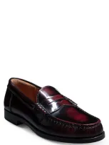 Allen Edmonds Newman Penny Loafer In Antique Burgundy