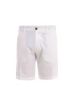 Perfection Gdm Bermuda Shorts In White