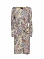 Etro Paisley Print Tied In Multi