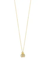 Bony Levy Icon Diamond Bug Pendant Necklace In 18k Yellow Gold