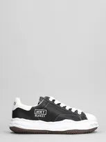 Miharayasuhiro Mihara Yasuhiro Blakey Low Leather Sneakers In Black