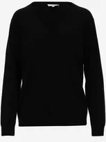 Vince Cashmere Pullover In Schwarz