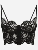 Dolce & Gabbana Lace Balconette Bralette